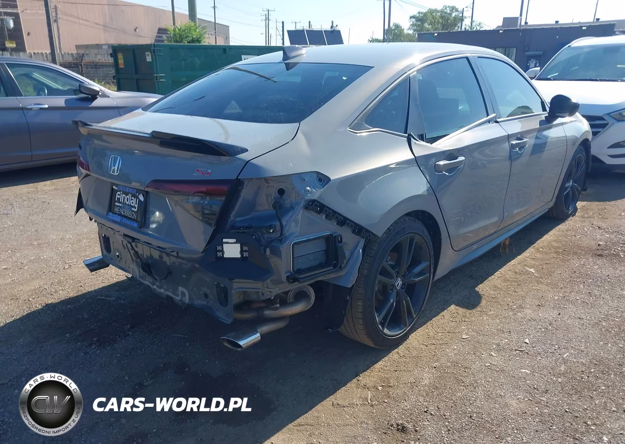 2026 Honda Civic Si Sedan VIN:2HGFE1E58TH478786 - 4