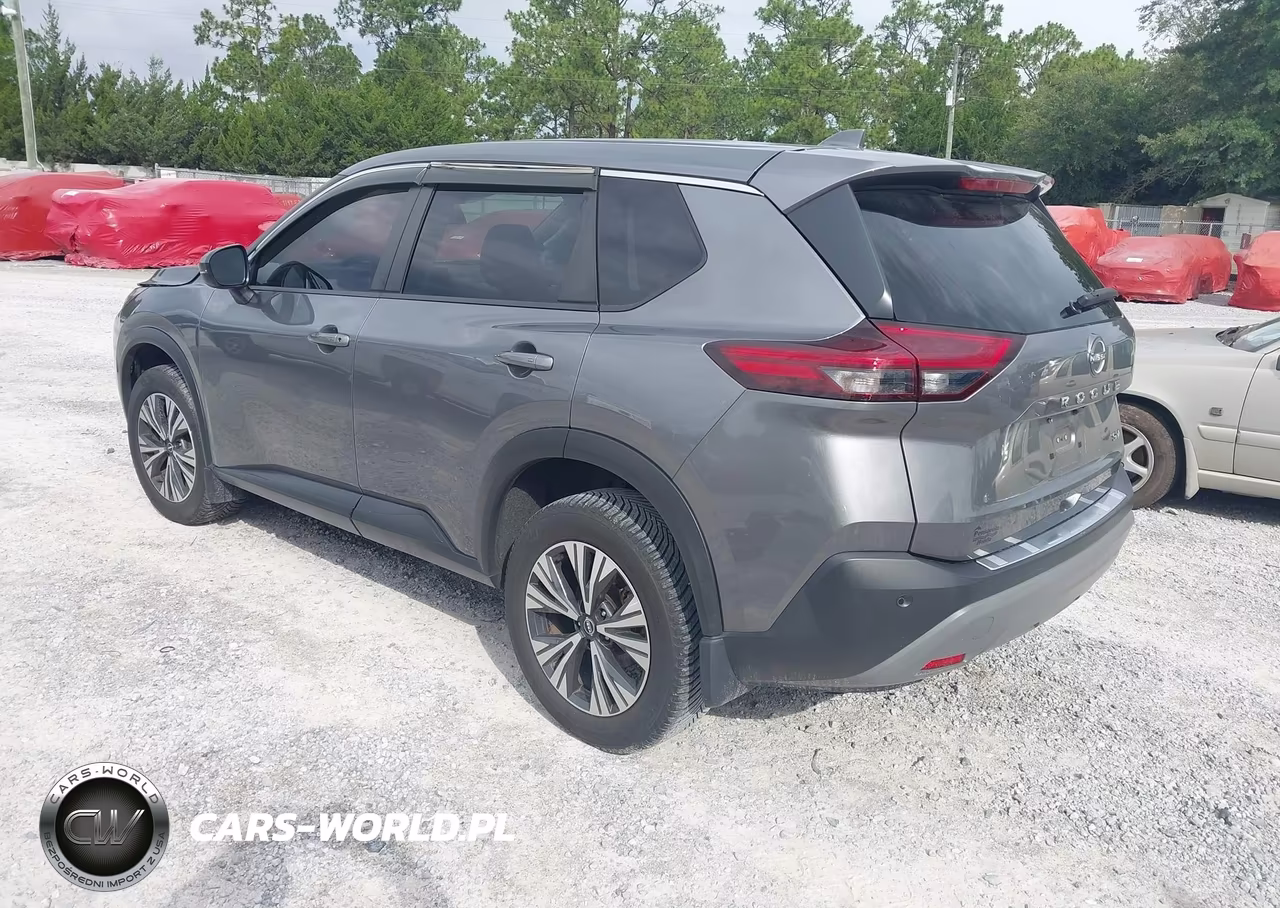 2022 Nissan Rogue Sv Fwd VIN:JN8BT3BA8NW041427 - 3