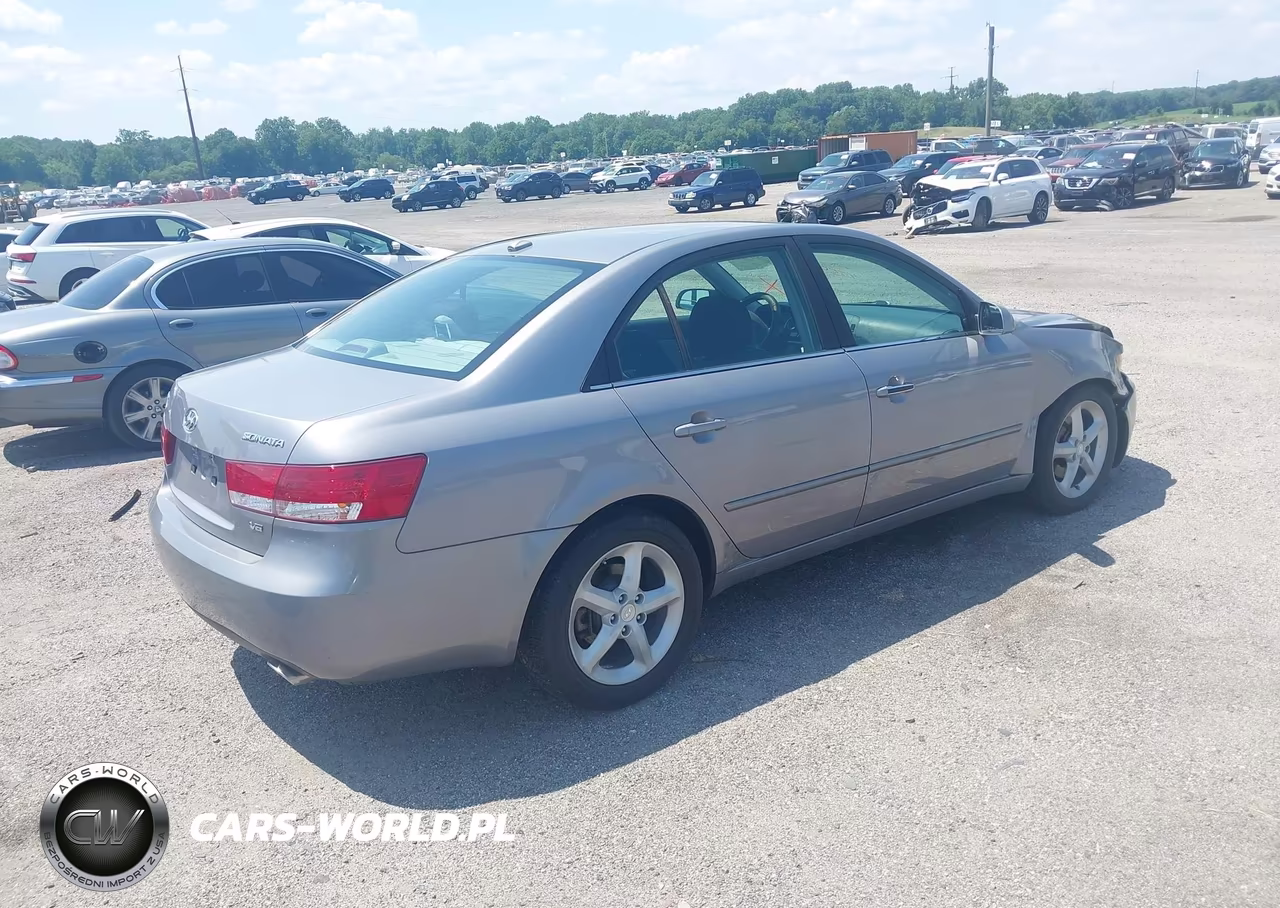 2007 Hyundai Sonata Limited-Limited W-Xm-Se-Se W-Xm VIN:5NPEU46F87H292717 - 4