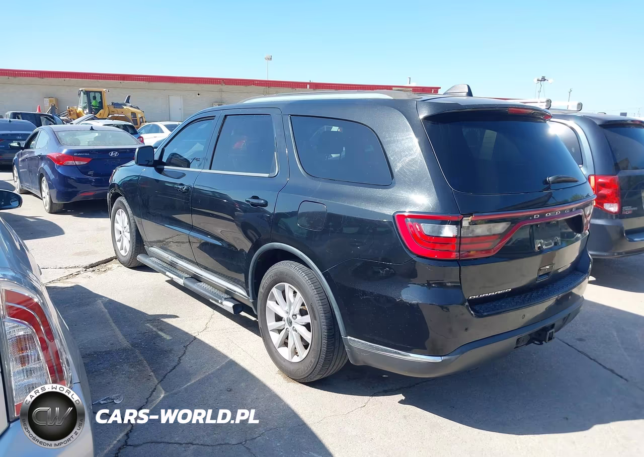 2014 Dodge Durango Sxt VIN:1C4RDHAGXEC286435 - 3