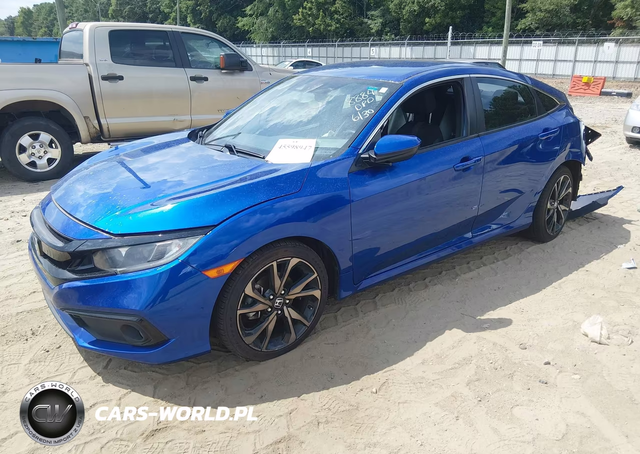 2021 Honda Civic Sport VIN:2HGFC2F85MH538884 - 2