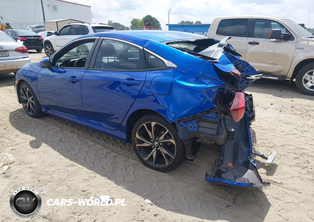 2021 Honda Civic Sport VIN:2HGFC2F85MH538884 - 3