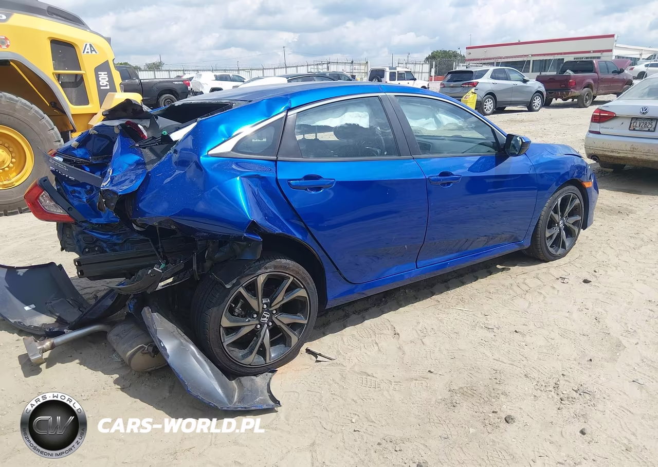 2021 Honda Civic Sport VIN:2HGFC2F85MH538884 - 4