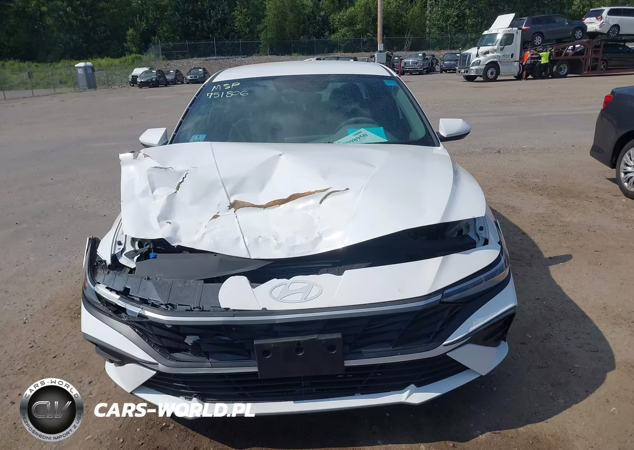 2024 Hyundai Elantra Sel VIN:KMHLM4DG3RU751806 - 6