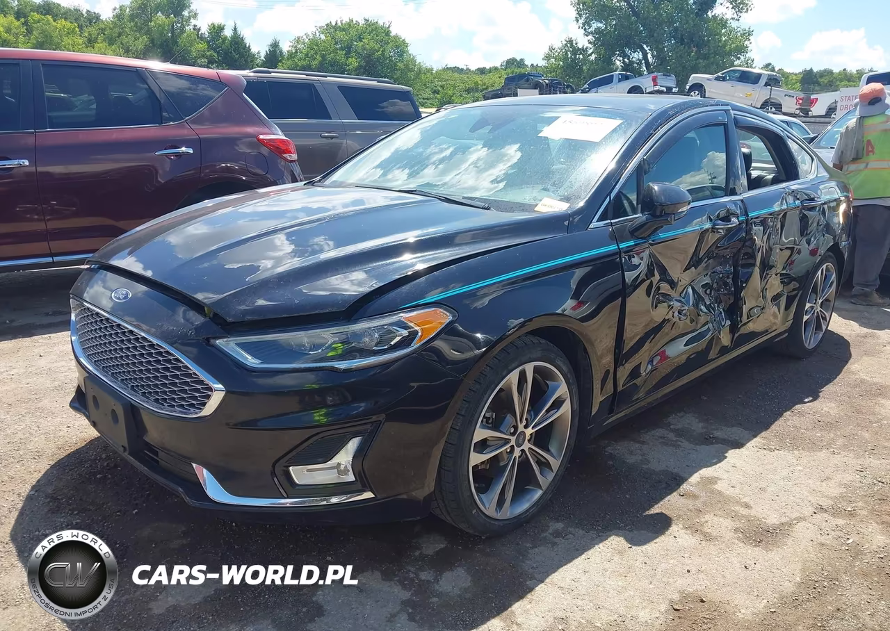 2020 Ford Fusion Titanium VIN:3FA6P0D98LR152830 - 2
