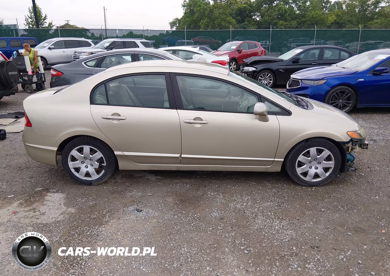2007 Honda Civic Lx VIN:1HGFA16597L122477 - 13