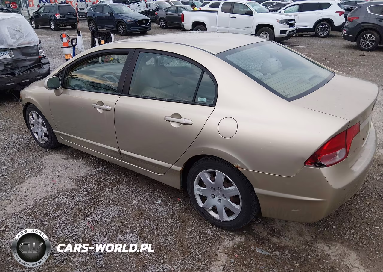 2007 Honda Civic Lx VIN:1HGFA16597L122477 - 3