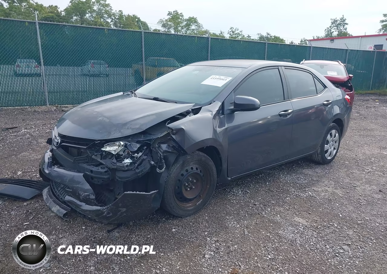 2014 Toyota Corolla Le VIN:2T1BURHE7EC117881 - 2