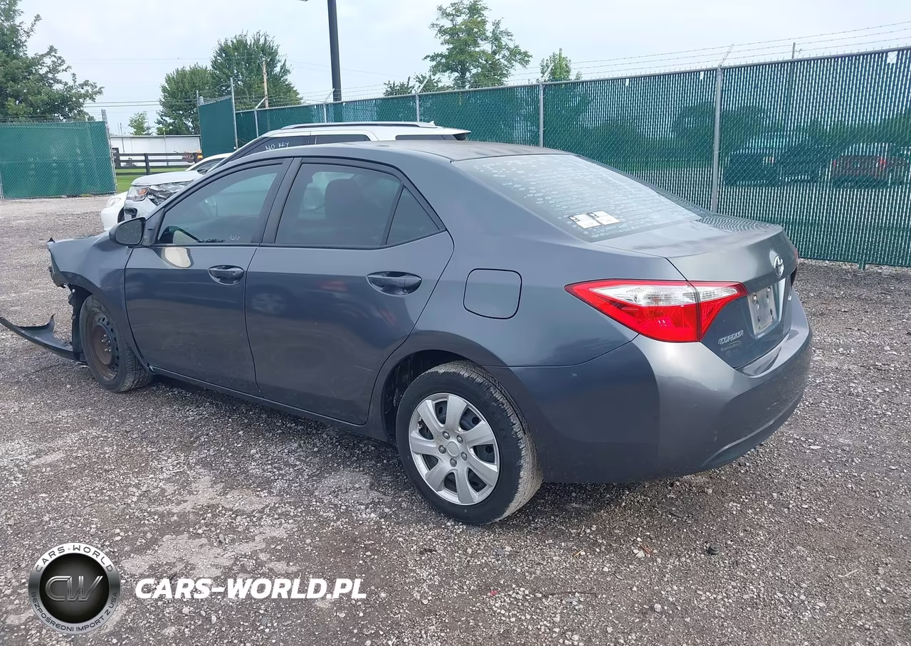 2014 Toyota Corolla Le VIN:2T1BURHE7EC117881 - 3