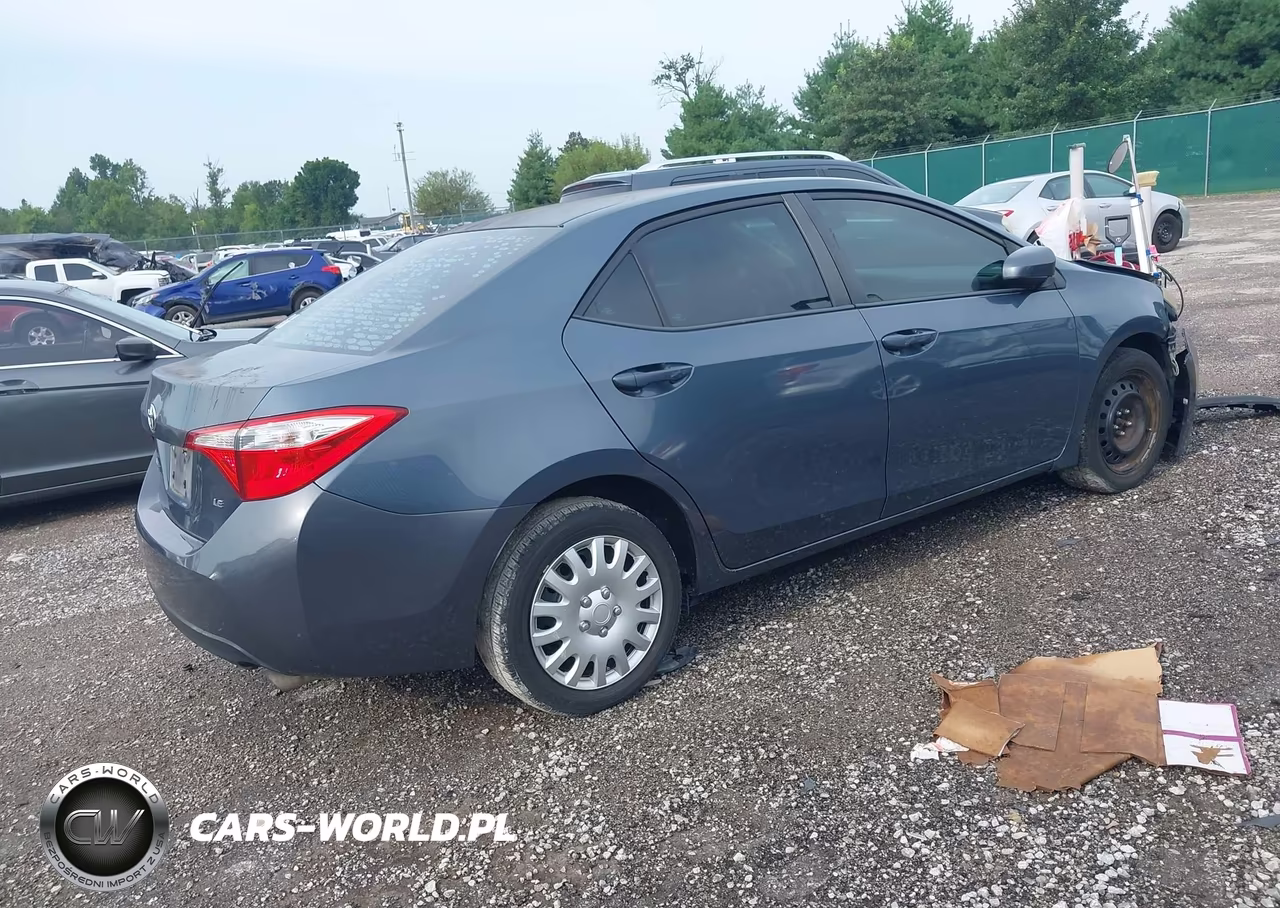 2014 Toyota Corolla Le VIN:2T1BURHE7EC117881 - 4