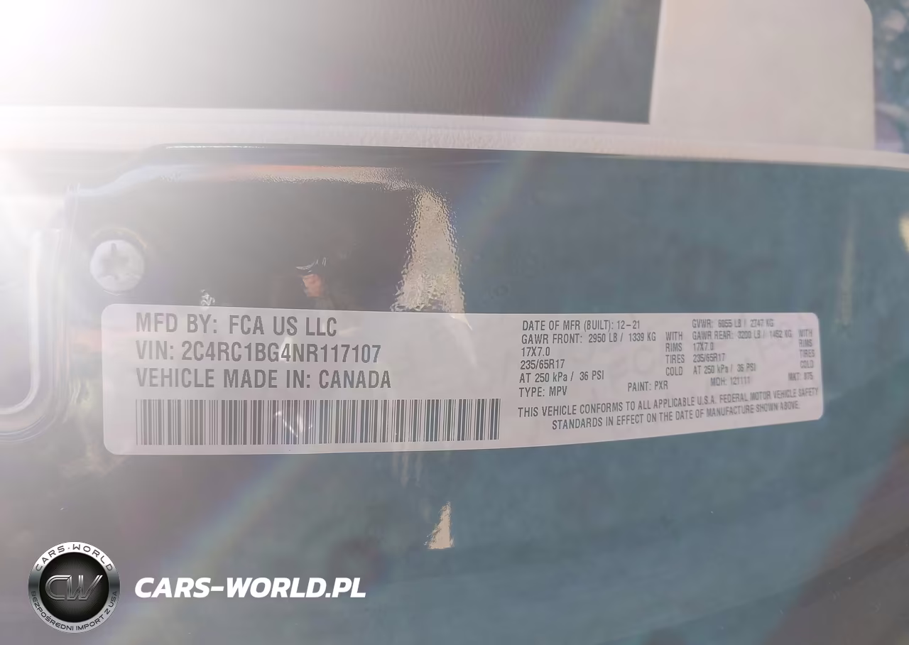 2022 Chrysler Pacifica Touring L VIN:2C4RC1BG4NR117107 - 9
