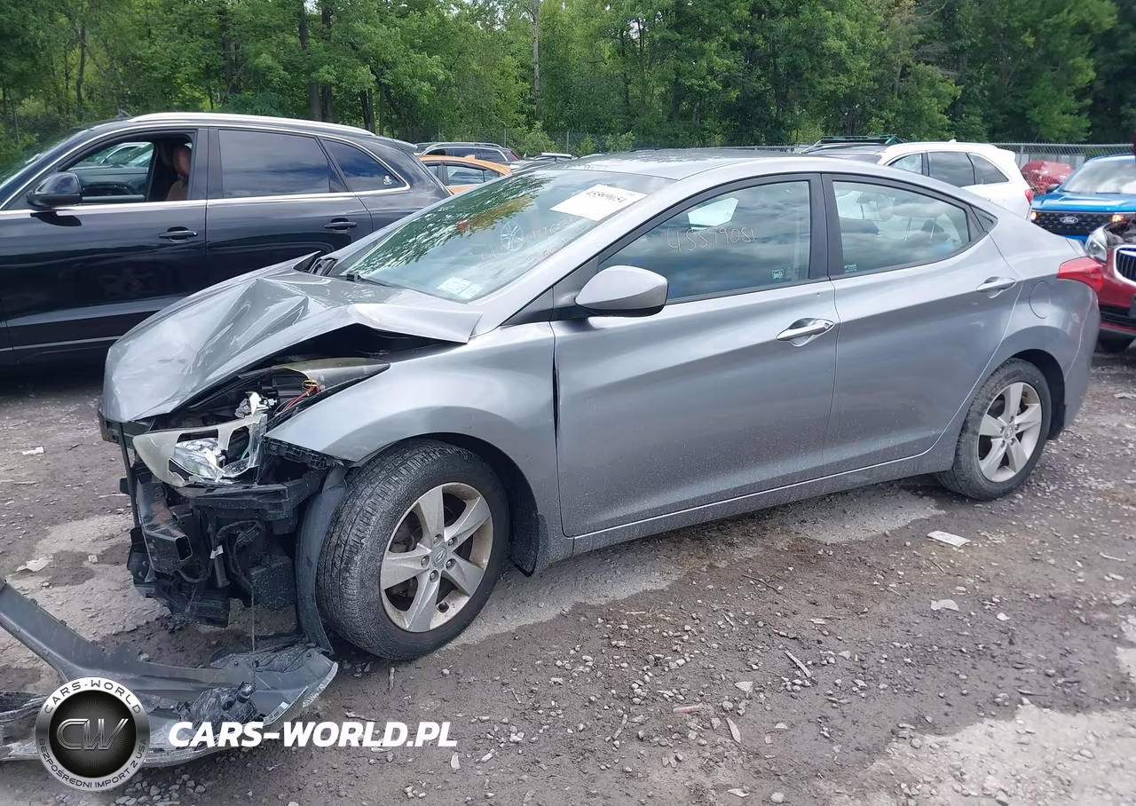 2013 Hyundai Elantra Gls VIN:KMHDH4AE5DU582232 - 2