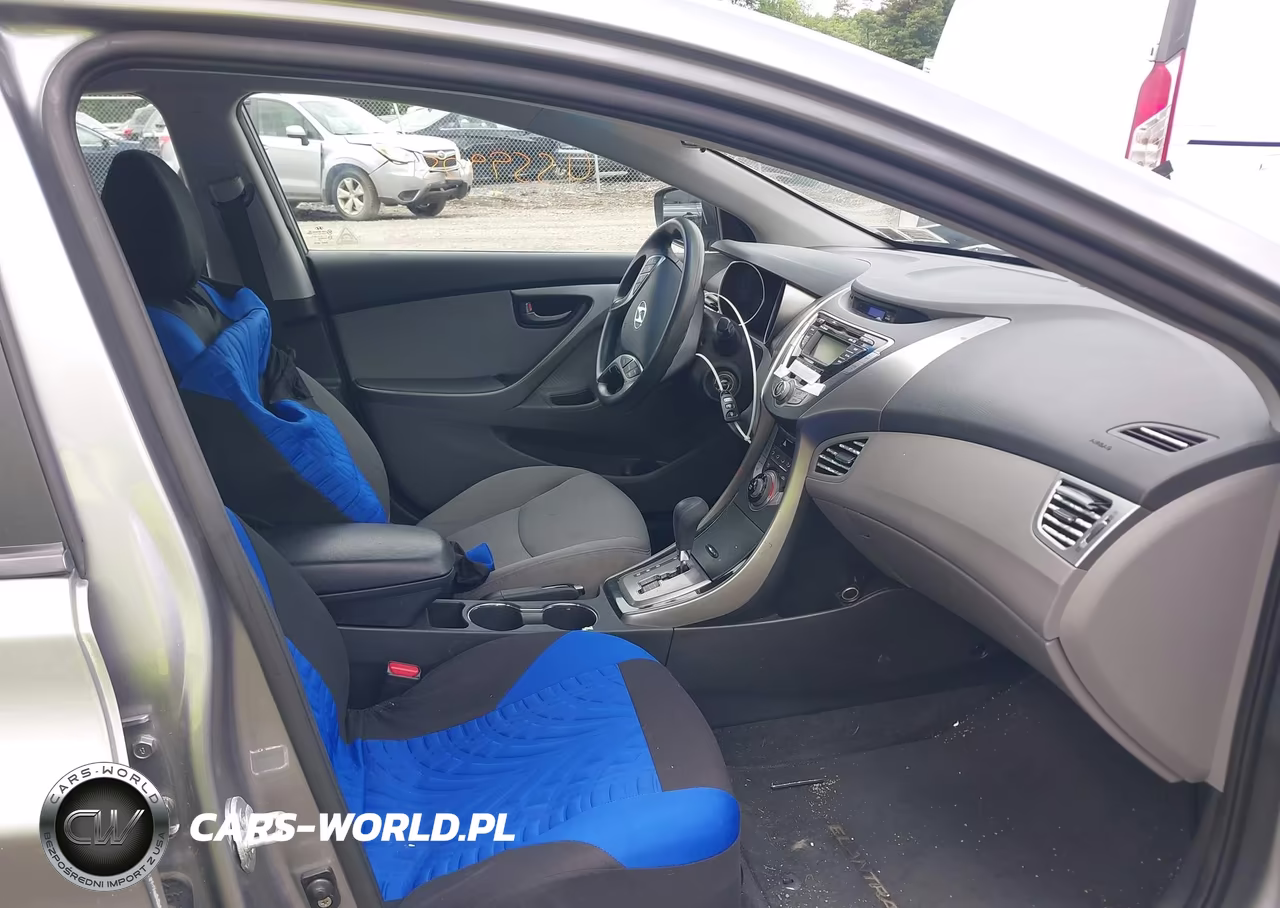 2013 Hyundai Elantra Gls VIN:KMHDH4AE5DU582232 - 5