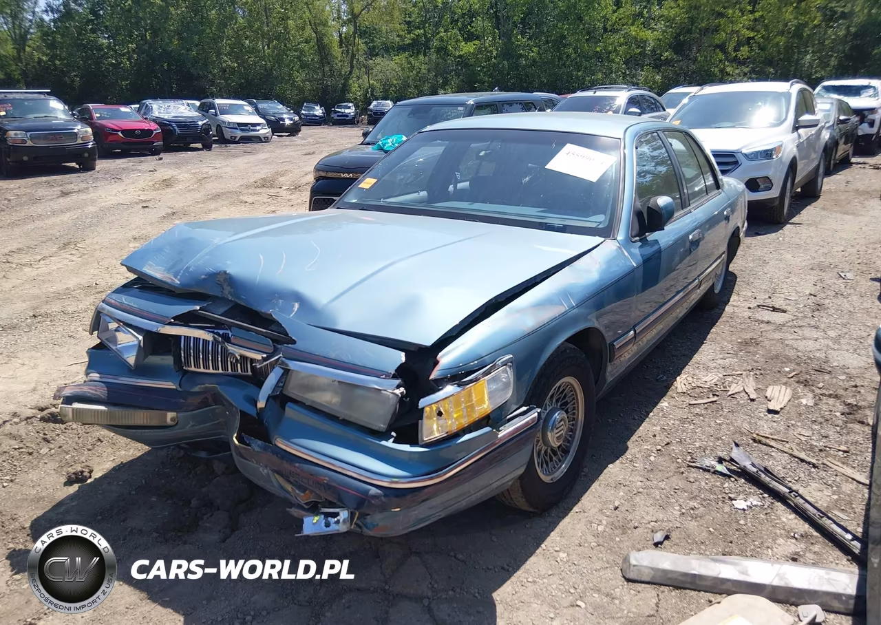 1993 Mercury Grand Marquis Ls VIN:2MELM75WXPX675517 - 2