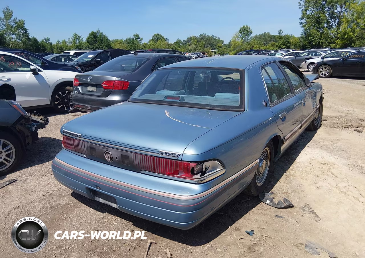 1993 Mercury Grand Marquis Ls VIN:2MELM75WXPX675517 - 4