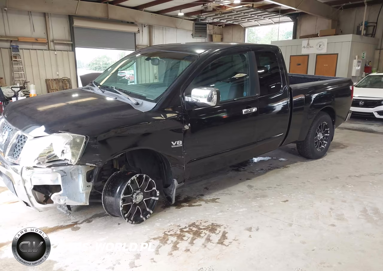 2004 Nissan Titan Se VIN:1N6AA06A44N567593 - 2