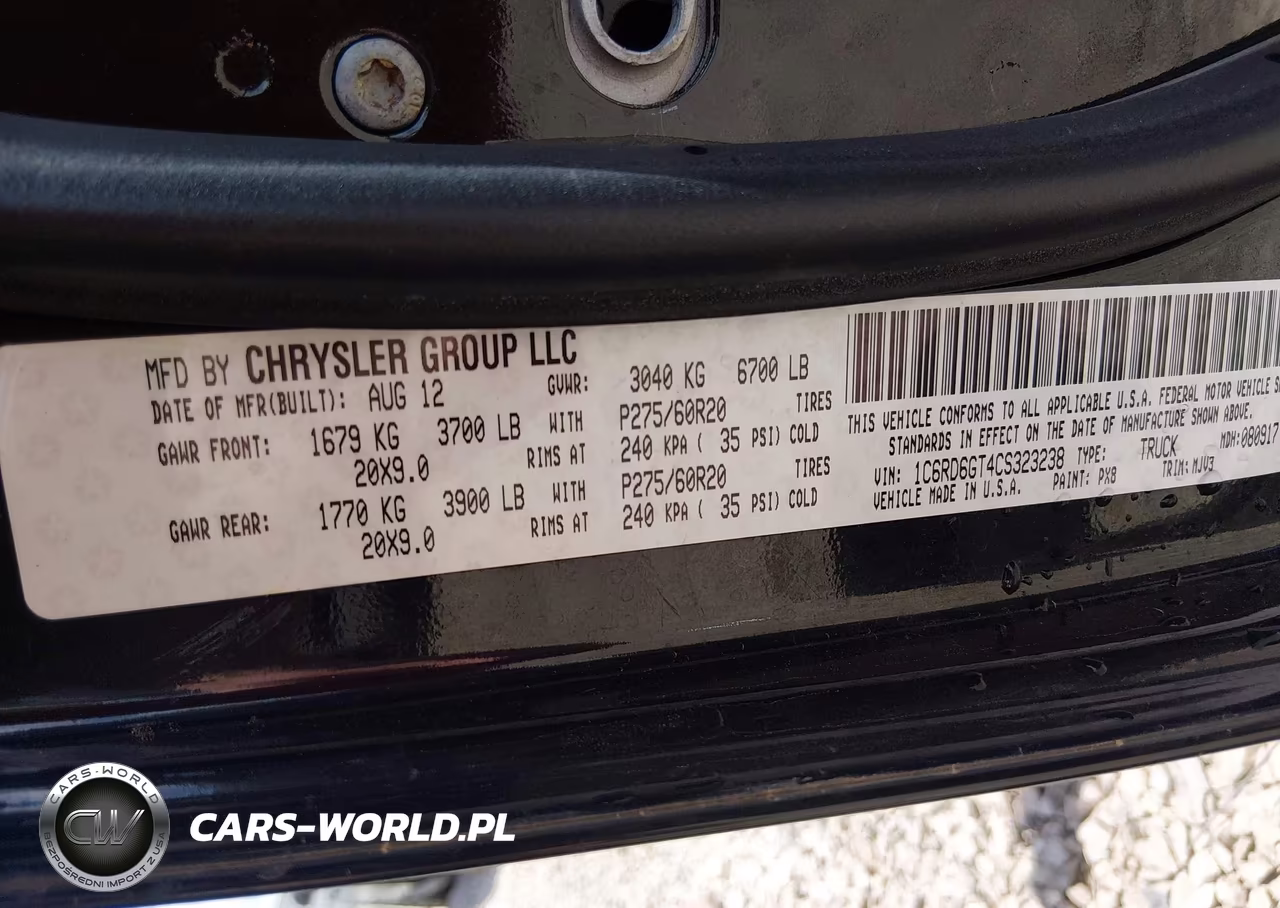 2012 Ram 1500 Big Horn VIN:1C6RD6GT4CS323238 - 9