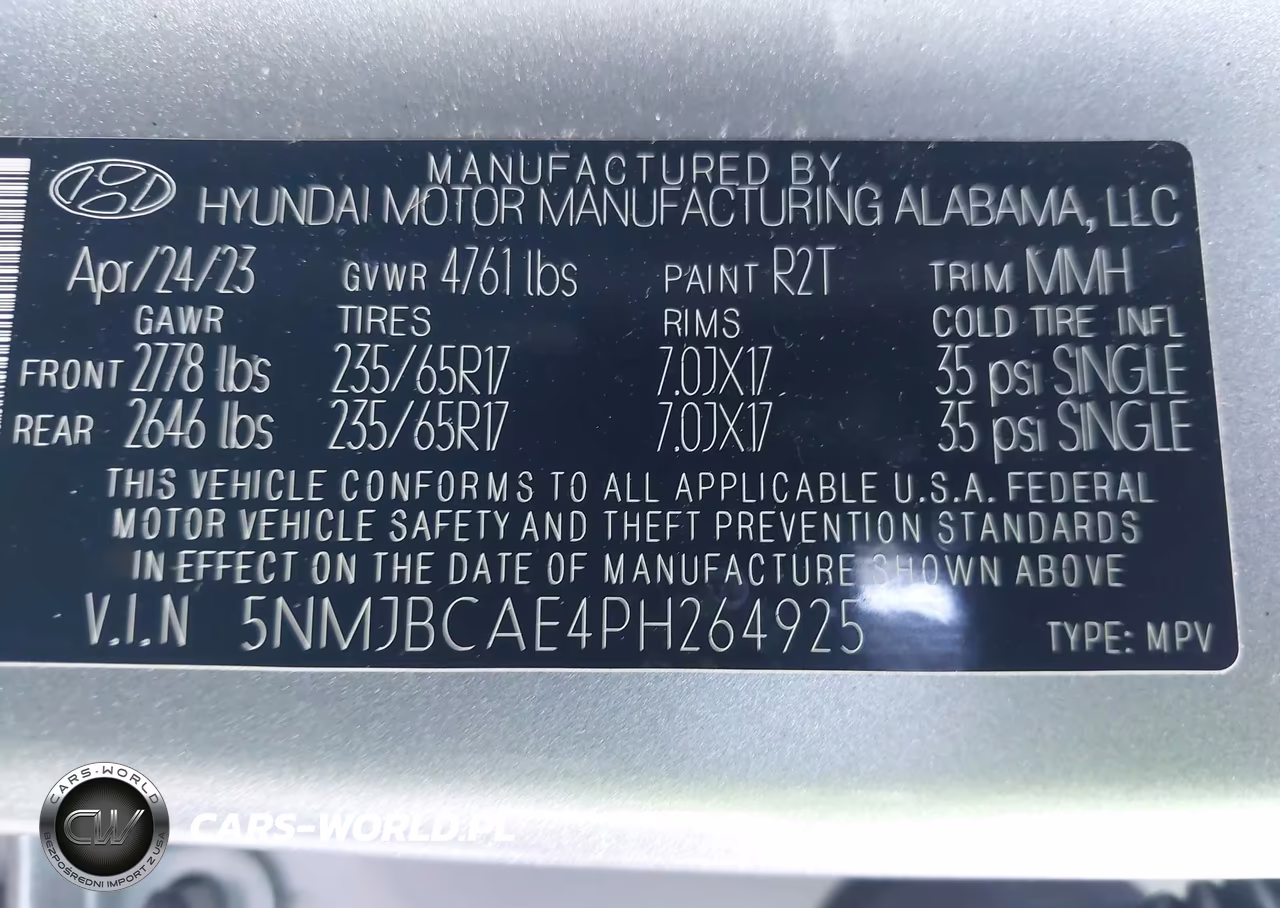 2023 Hyundai Tucson Sel VIN:5NMJBCAE4PH264925 - 9