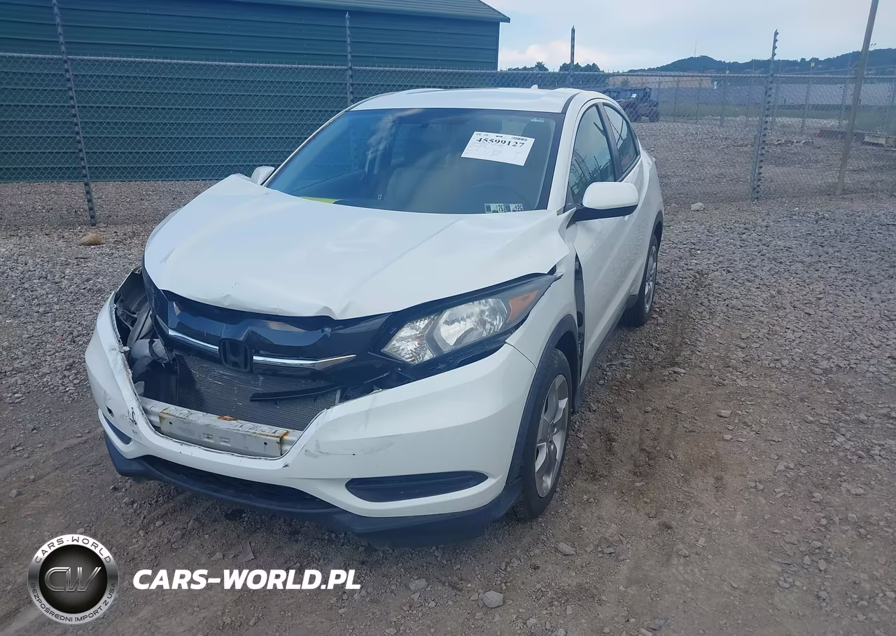 2018 Honda Hr-V Lx VIN:3CZRU6H35JM722828 - 2