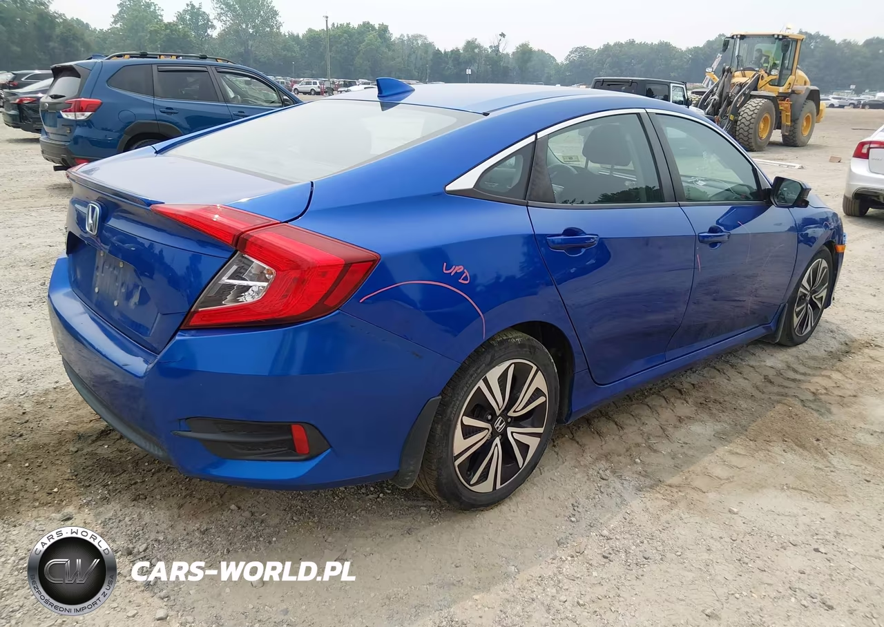 2017 Honda Civic Ex-T VIN:2HGFC1F31HH644186 - 4