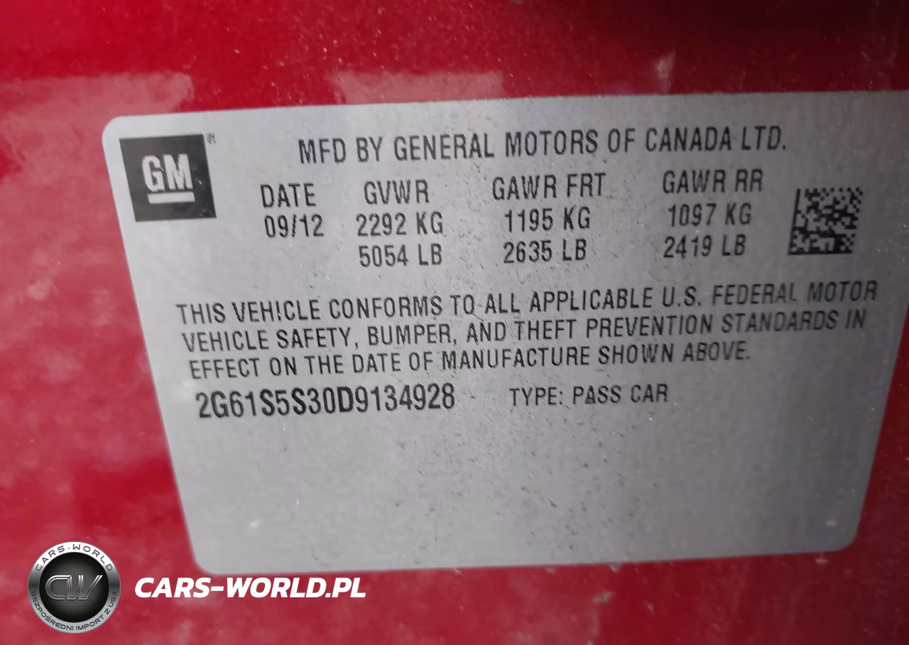 2013 Cadillac Xts Premium VIN:2G61S5S30D9134928 - 9