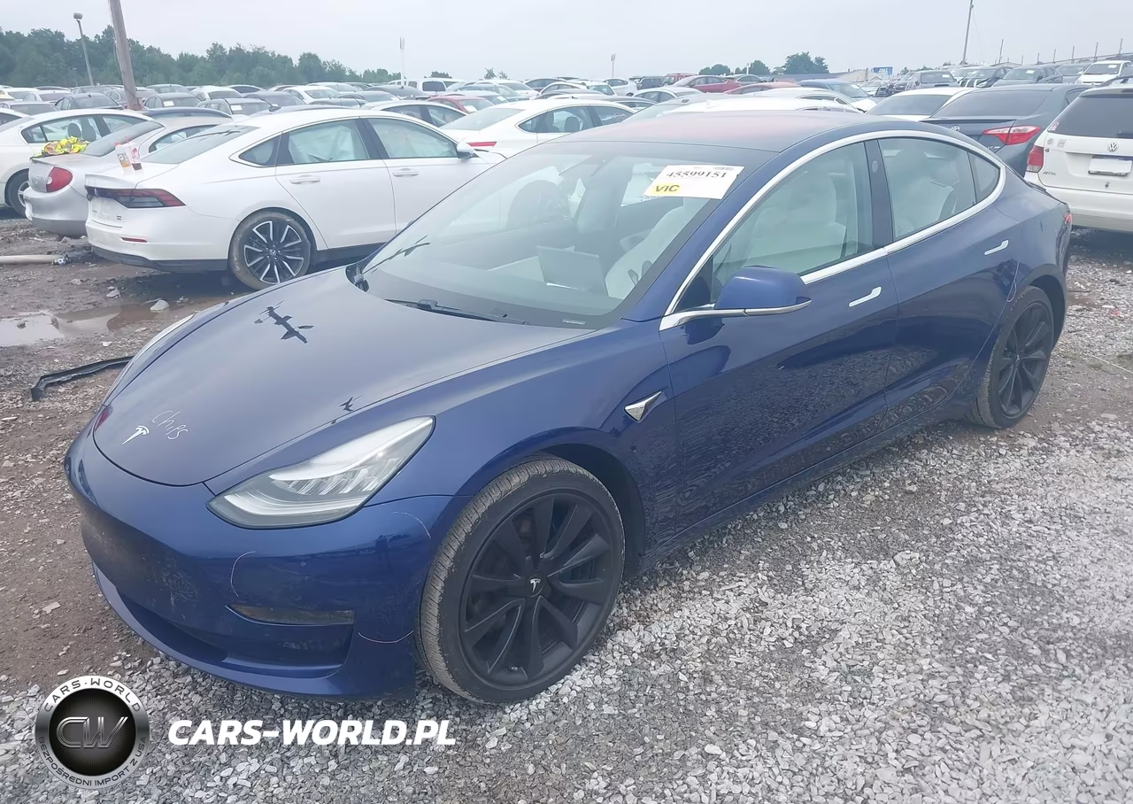 2018 Tesla Model 3 Long Range-Performance VIN:5YJ3E1EB2JF056121 - 2