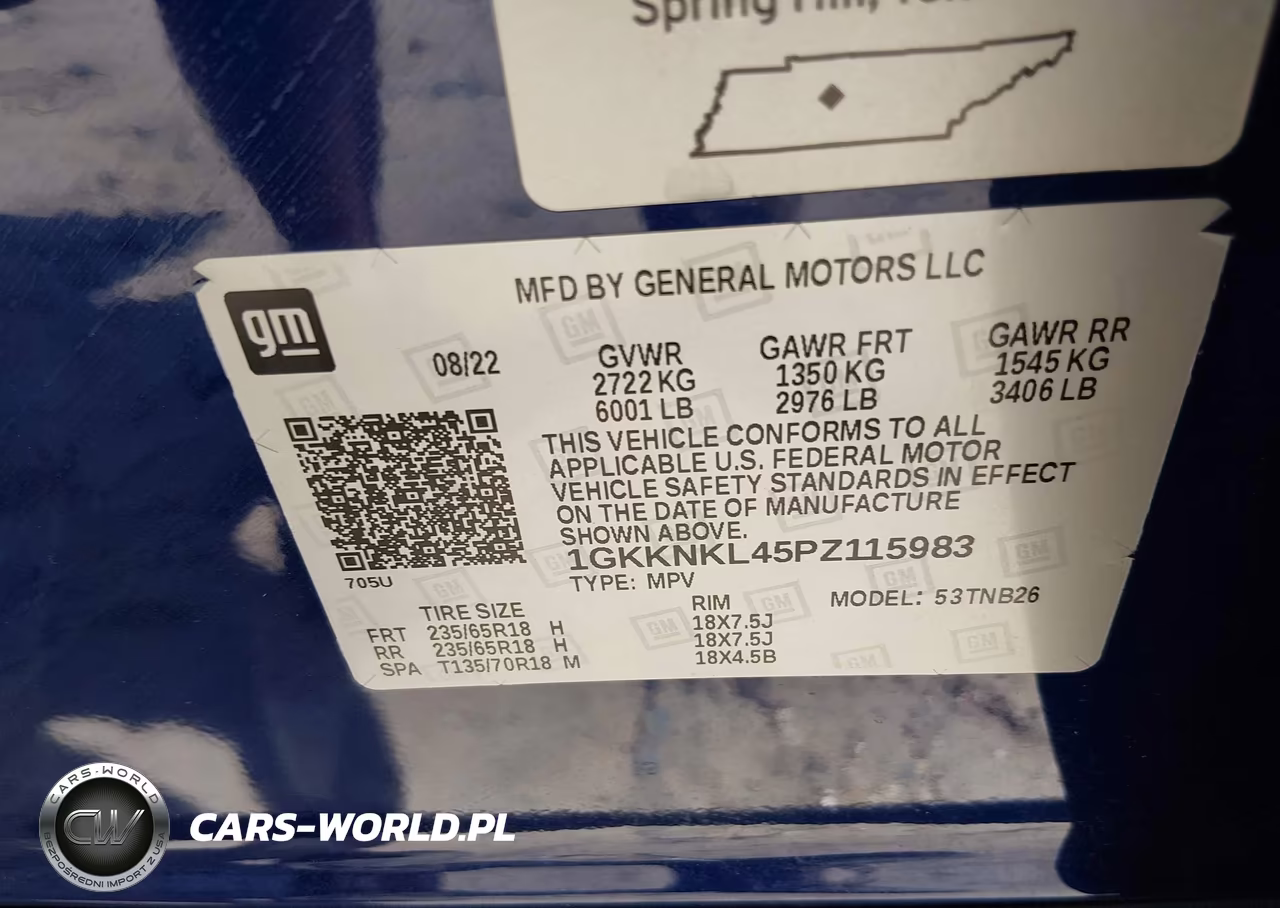 2023 GMC Acadia Fwd Sle VIN:1GKKNKL45PZ115983 - 9
