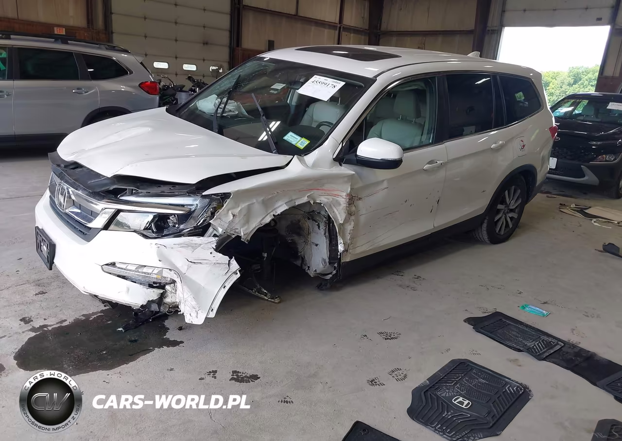 2019 Honda Pilot Ex-L VIN:5FNYF6H53KB063389 - 2