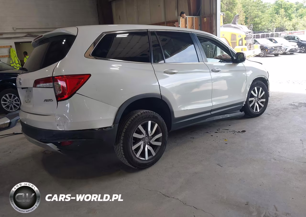 2019 Honda Pilot Ex-L VIN:5FNYF6H53KB063389 - 4