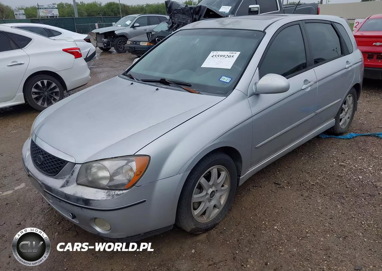 2005 Kia Spectra5 VIN:KNAFE161155108779 - 2