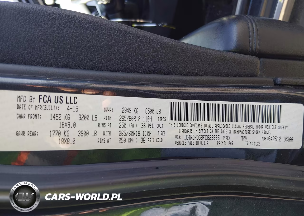 2015 Dodge Durango Limited VIN:1C4RDHDG8FC823865 - 9