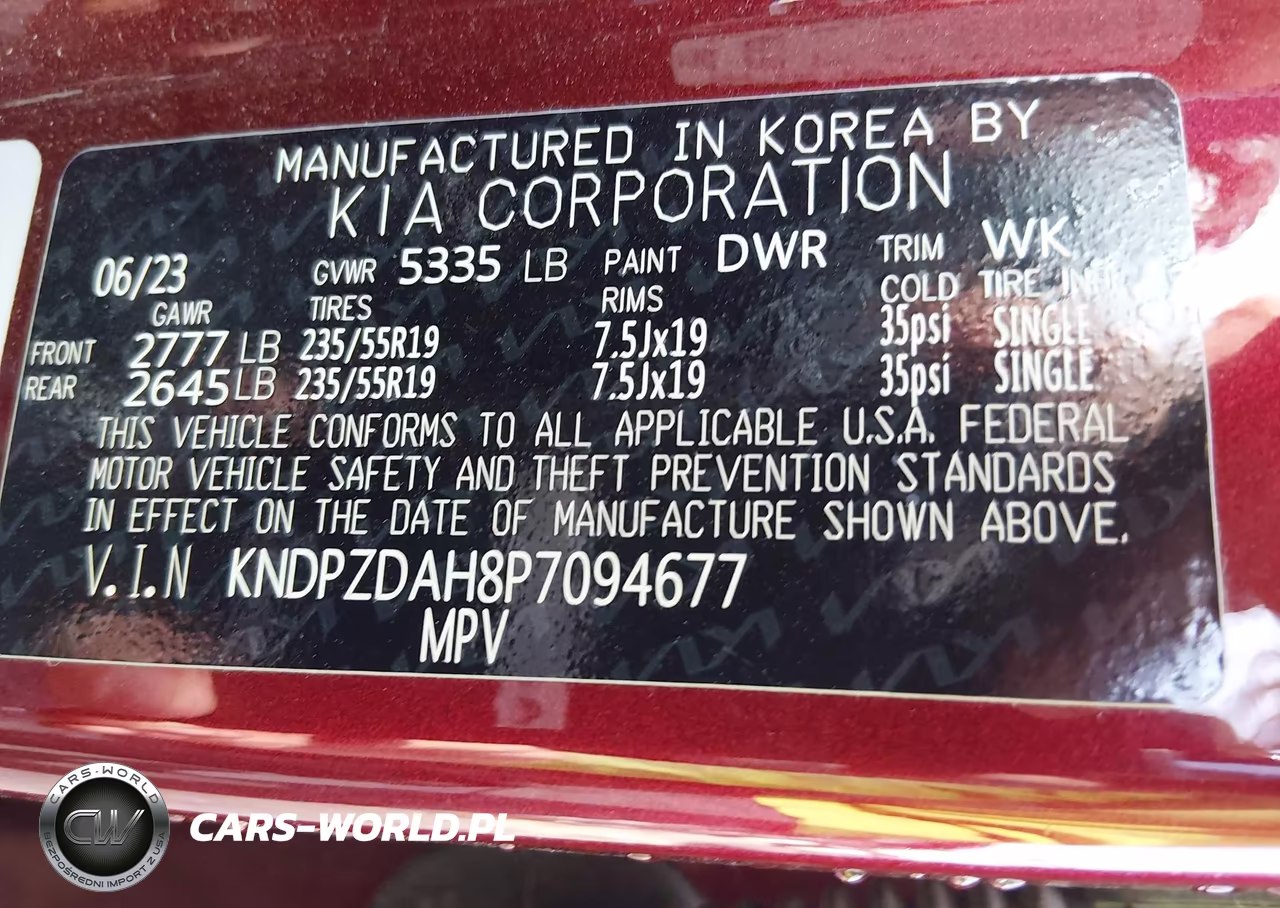 2023 Kia Sportage Plug-In Hybrid X-Line Prestige VIN:KNDPZDAH8P7094677 - 9