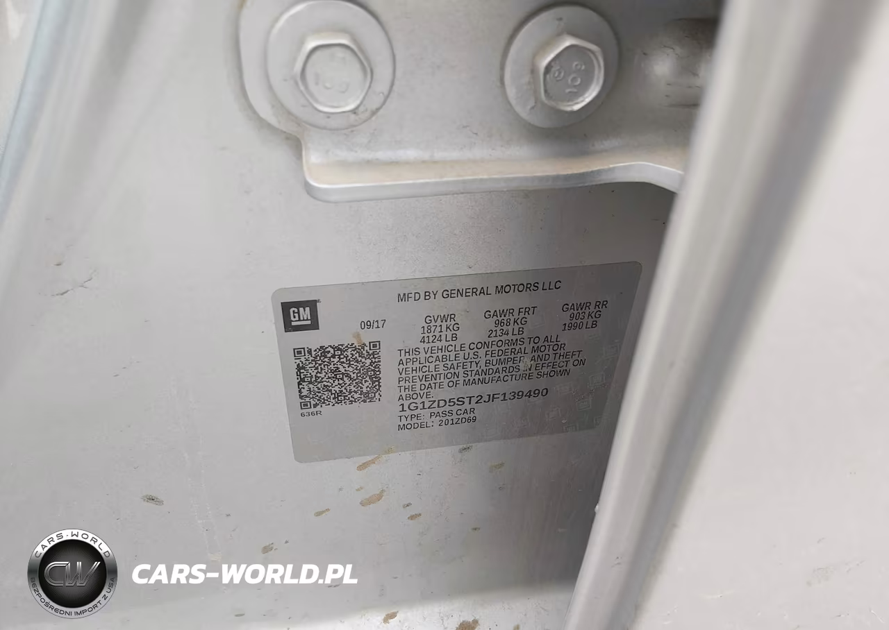 2018 Chevrolet Malibu Lt VIN:1G1ZD5ST2JF139490 - 9