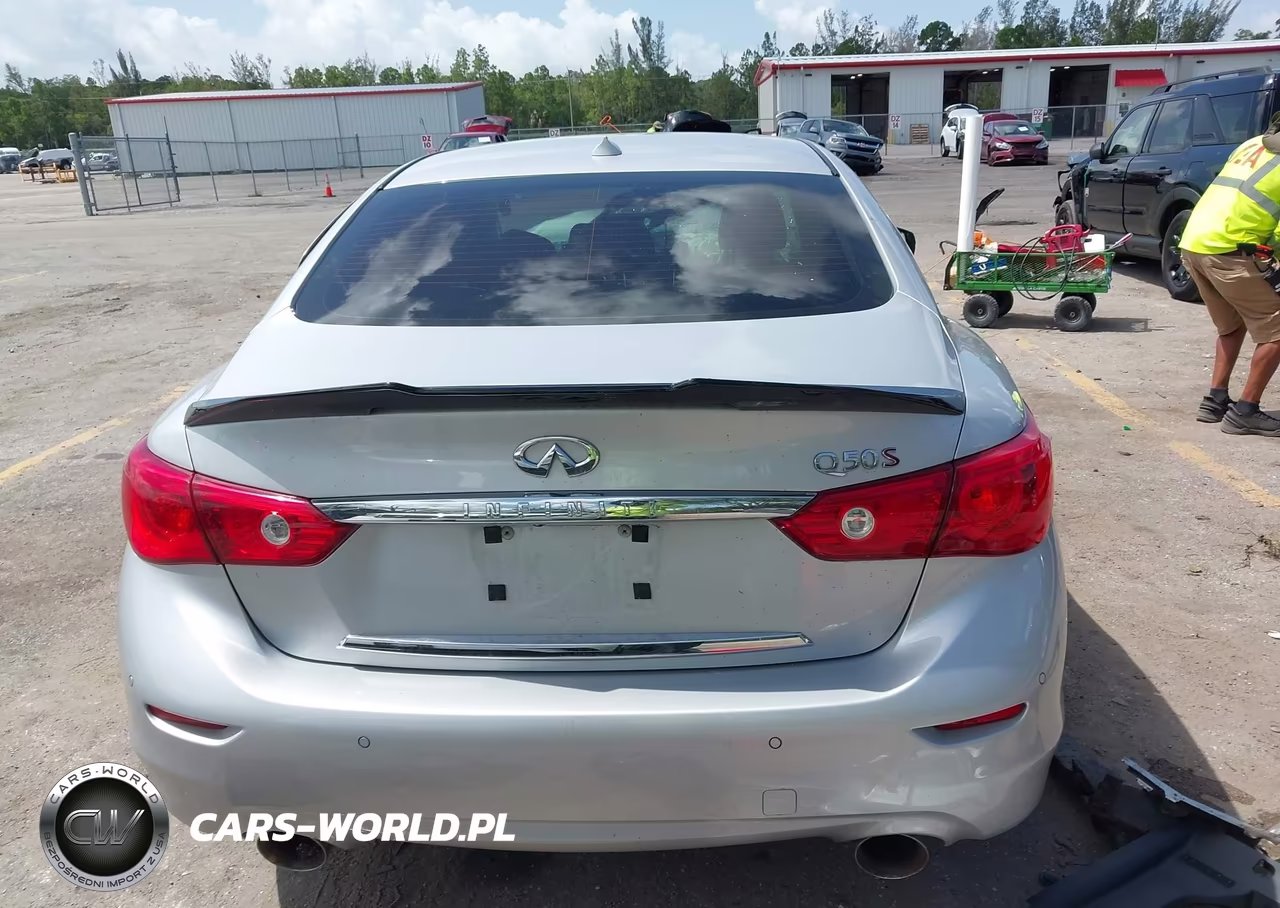 2014 Infiniti Q50 Sport VIN:JN1BV7AP9EM685777 - 17
