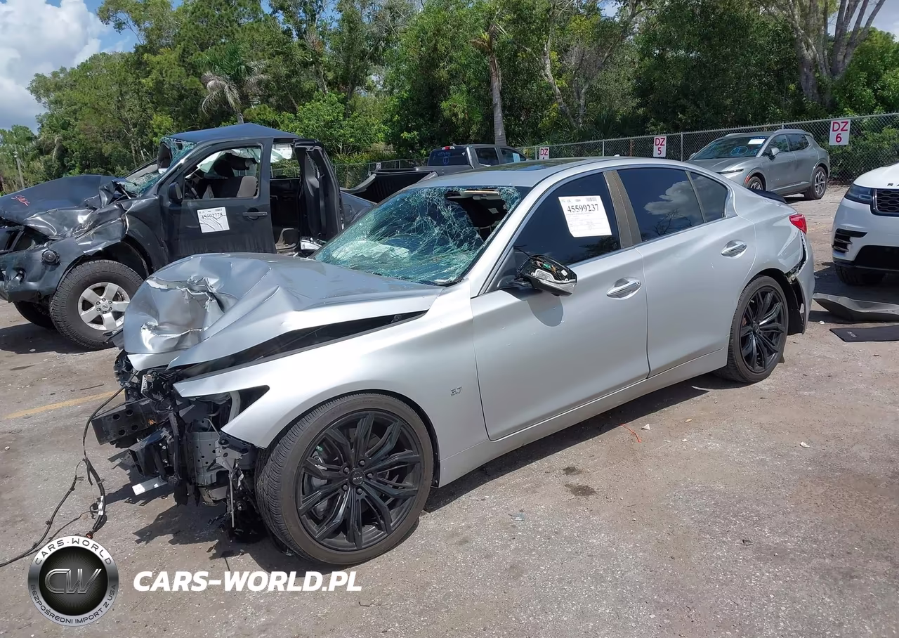 2014 Infiniti Q50 Sport VIN:JN1BV7AP9EM685777 - 2