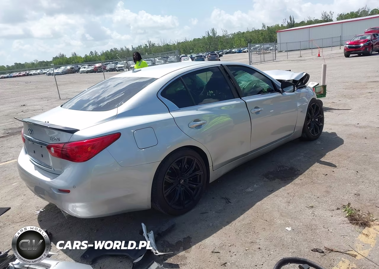 2014 Infiniti Q50 Sport VIN:JN1BV7AP9EM685777 - 4