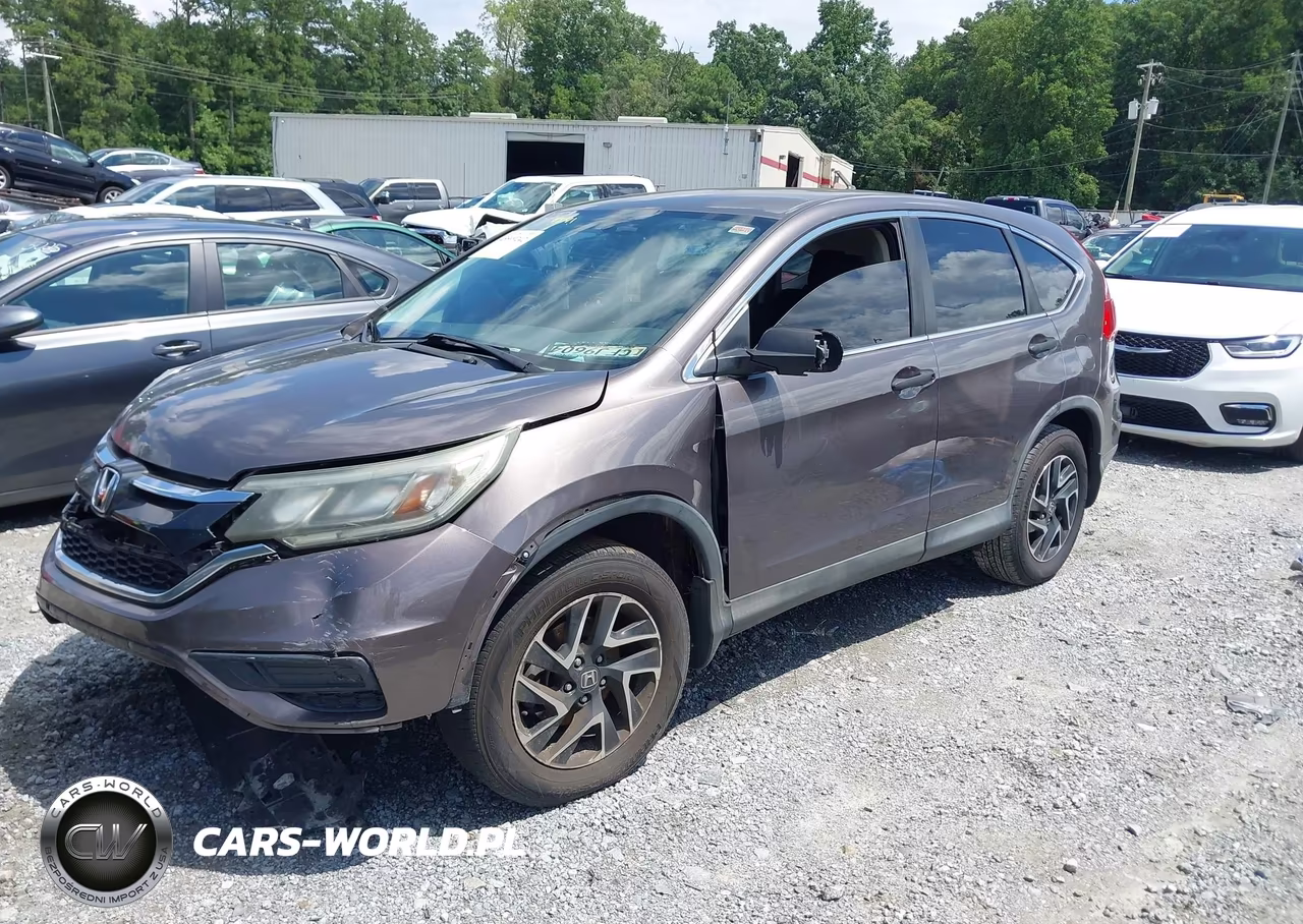 2016 Honda Cr-V Se VIN:2HKRM3H43GH542386 - 2