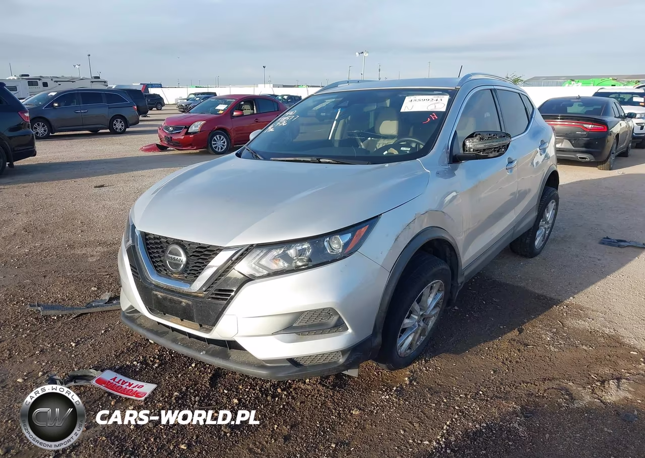 2020 Nissan Rogue Sport Sv Fwd Xtronic Cvt VIN:JN1BJ1CV2LW255224 - 2