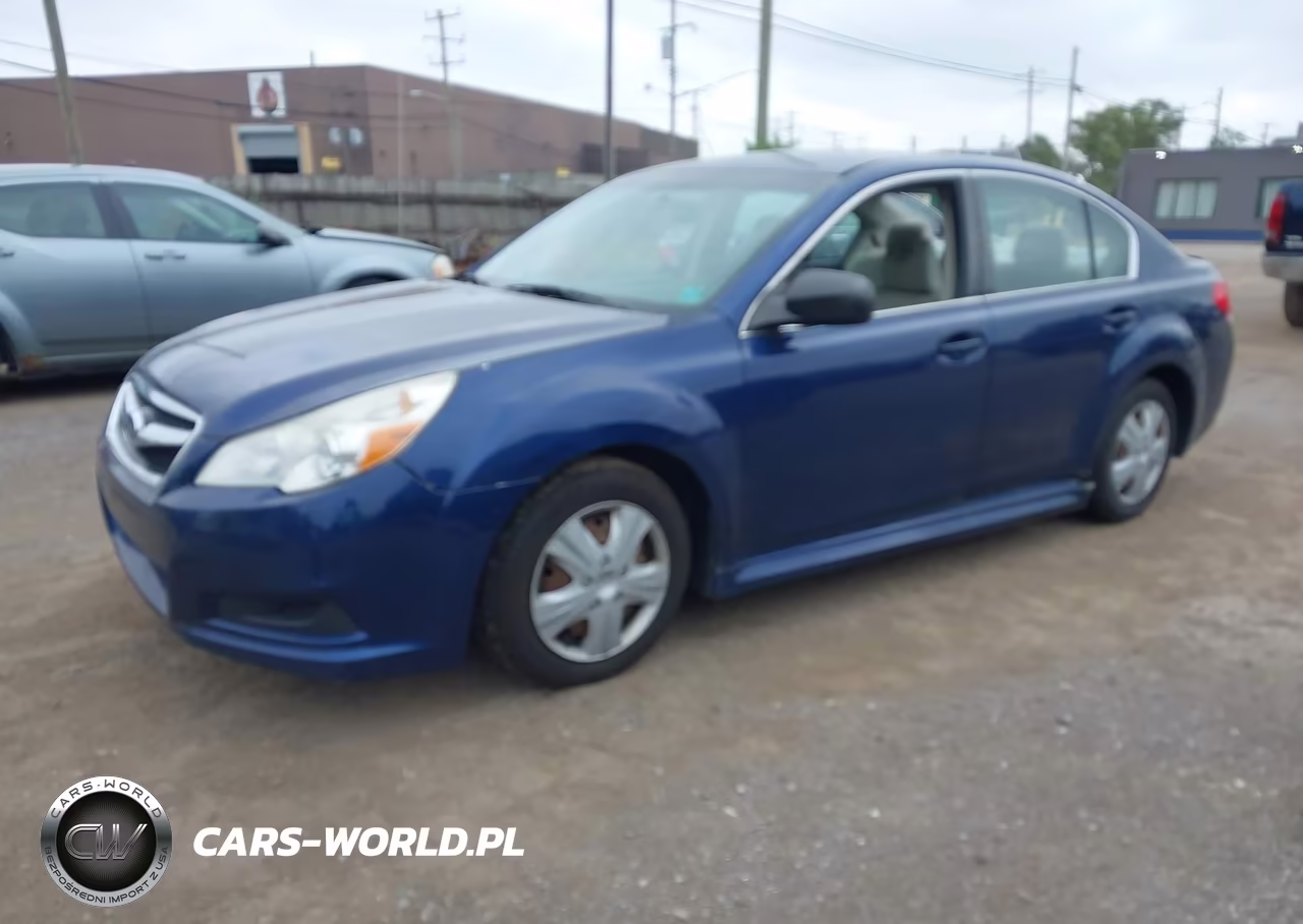 2010 Subaru Legacy 2.5I VIN:4S3BMBA64A3237540 - 2