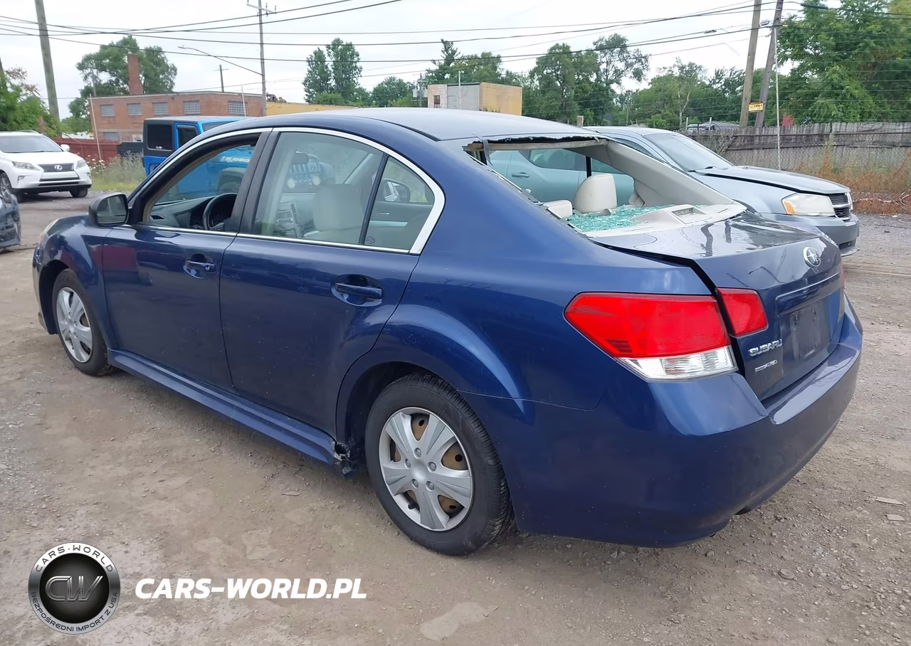 2010 Subaru Legacy 2.5I VIN:4S3BMBA64A3237540 - 3