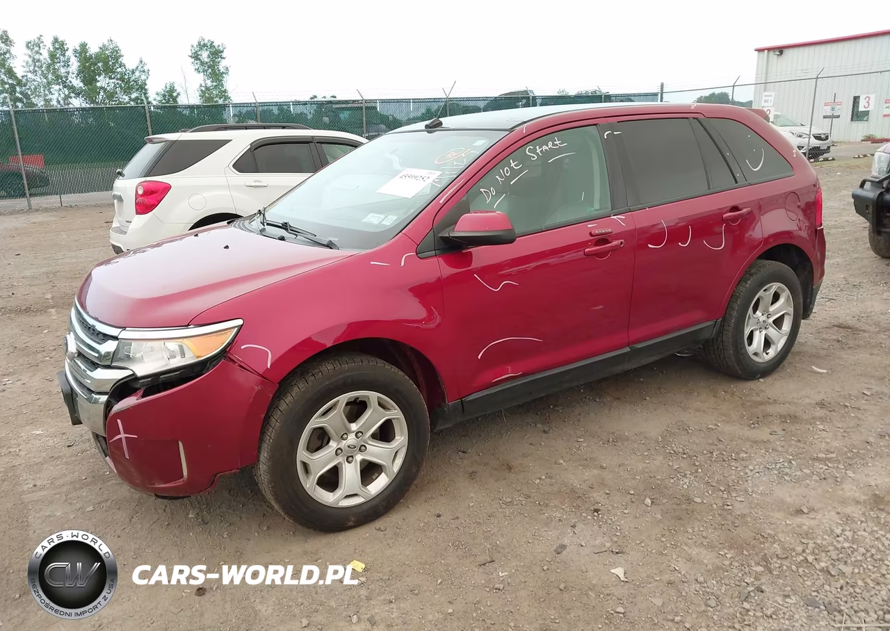 2014 Ford Edge Sel VIN:2FMDK4JC5EBA29328 - 2