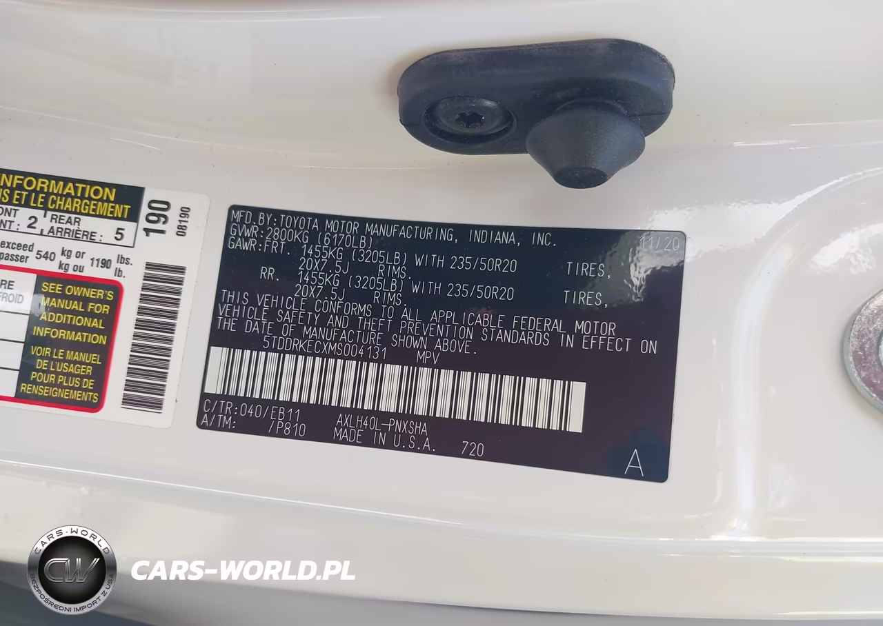 2021 Toyota Sienna Xse VIN:5TDDRKECXMS004131 - 9