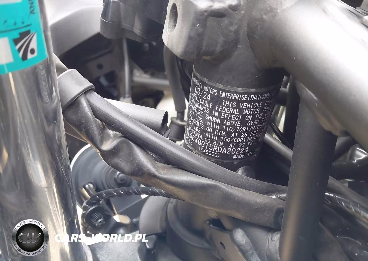 2024 Kawasaki Ex500 VIN:ML5EXGG15RDA20224 - 10