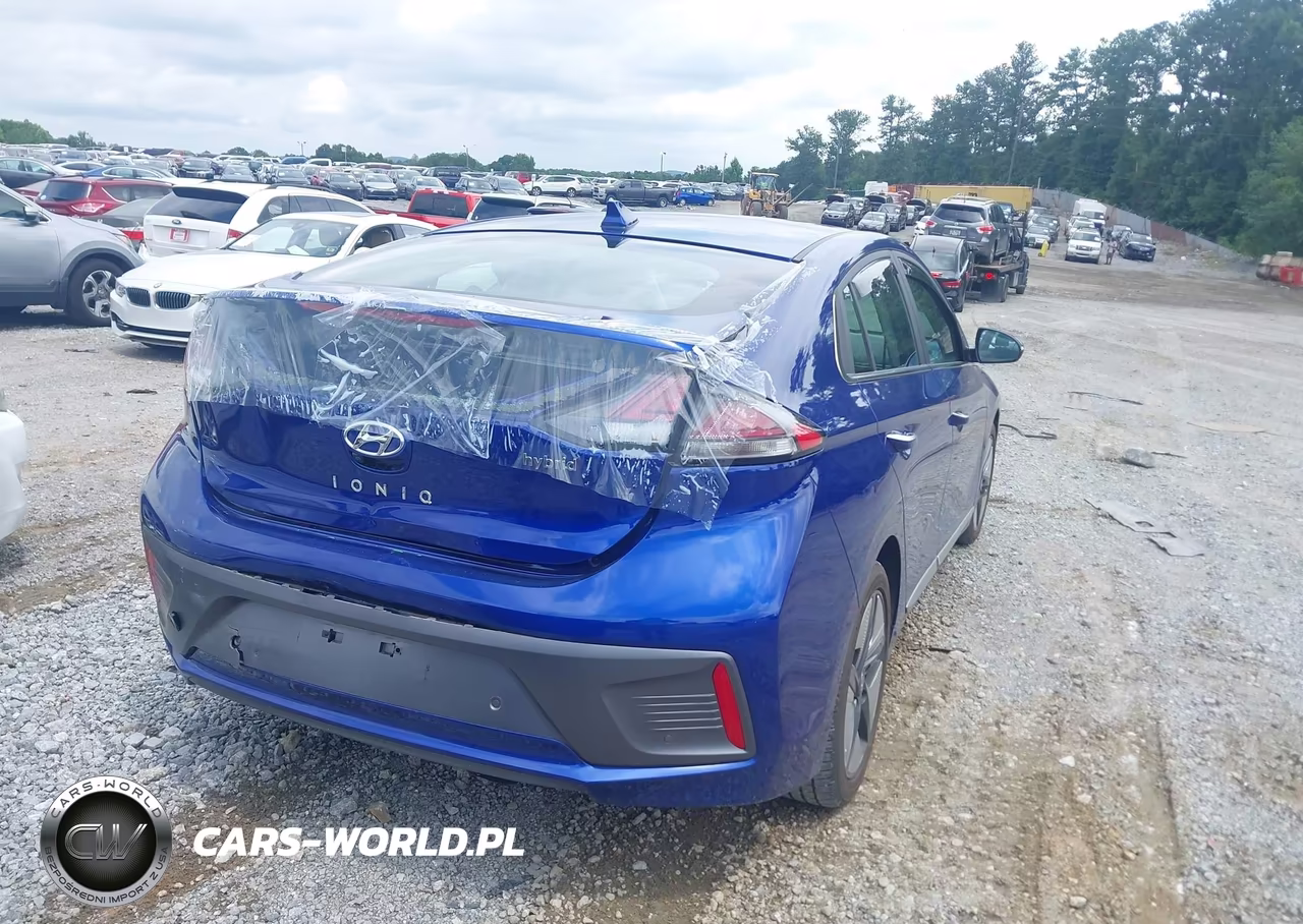 2022 Hyundai Ioniq Hybrid Limited VIN:KMHC05LC5NU270255 - 4