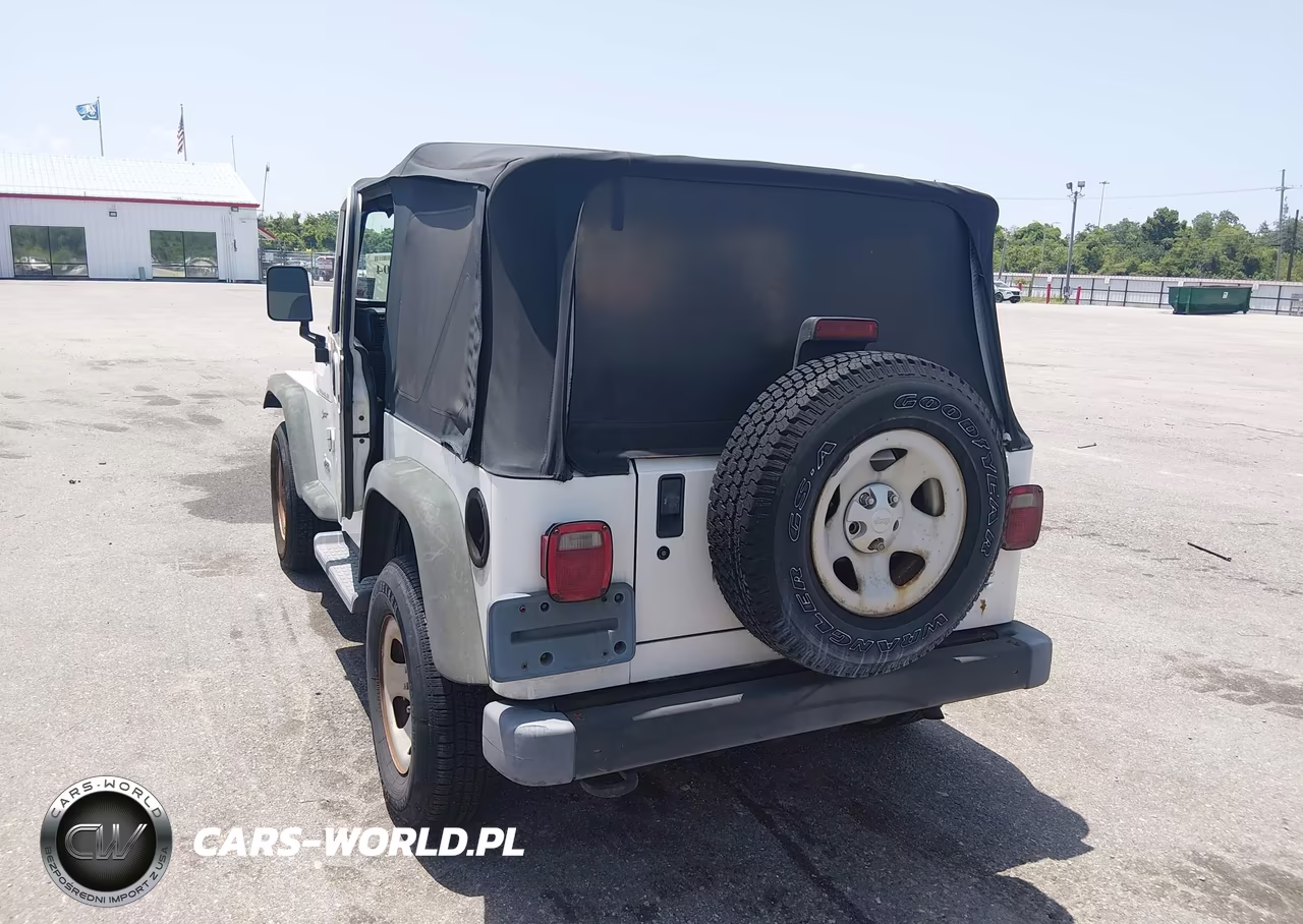 2002 Jeep Wrangler Sport VIN:1J4FA49S52P771870 - 3