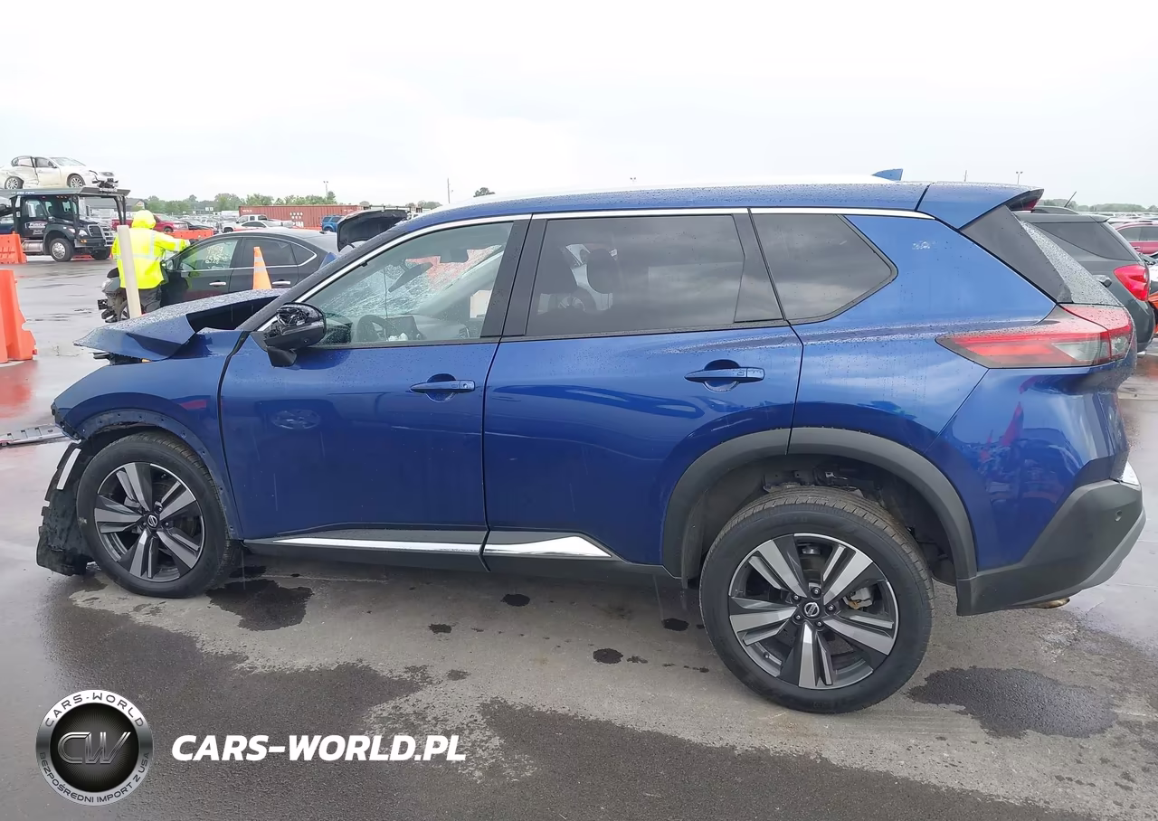2021 Nissan Rogue Sl Intelligent Awd VIN:JN8AT3CBXMW221302 - 15