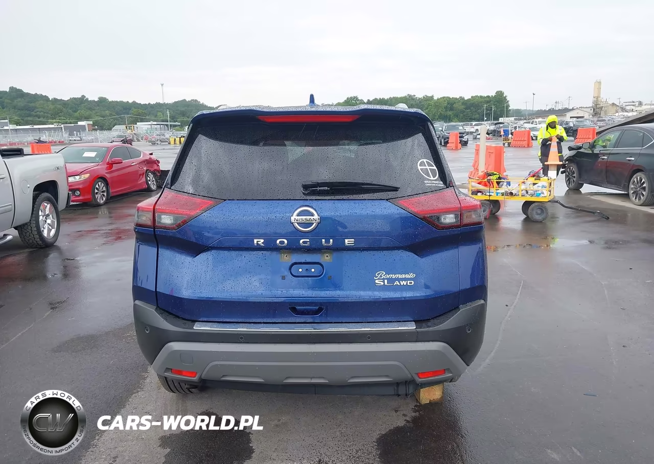 2021 Nissan Rogue Sl Intelligent Awd VIN:JN8AT3CBXMW221302 - 17