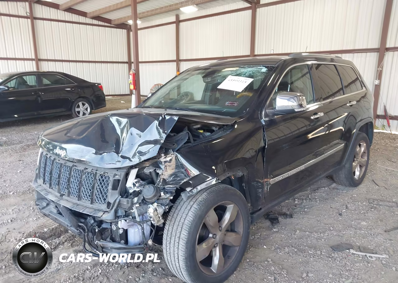 2013 Jeep Grand Cherokee Overland VIN:1C4RJECG8DC526343 - 6
