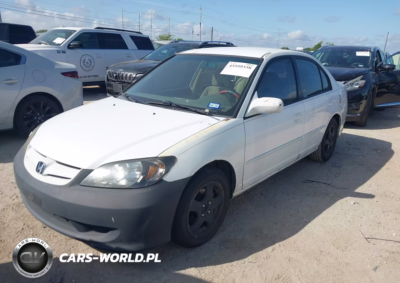 2004 Honda Civic Lx VIN:2HGES16564H541646 - 2
