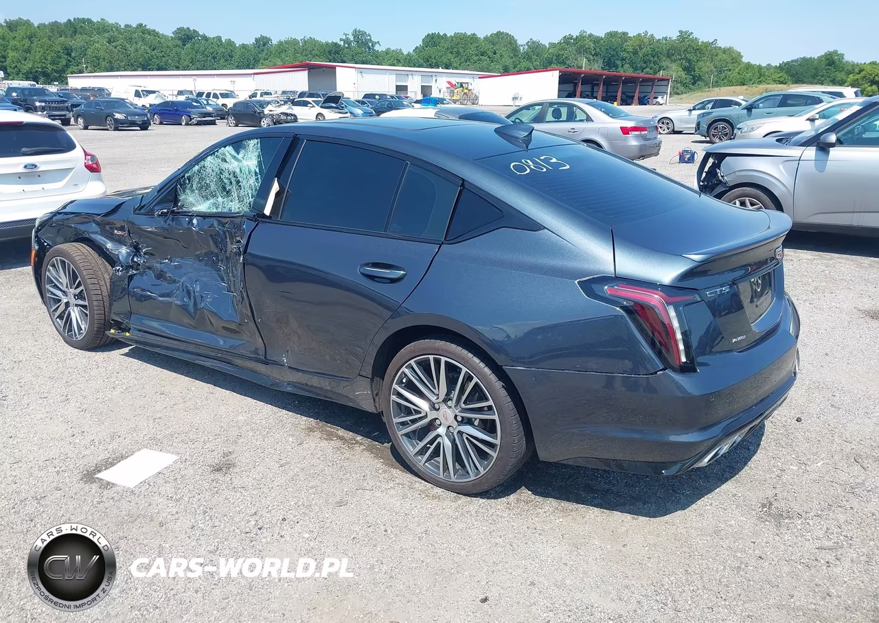 2021 Cadillac Ct5 V-Series VIN:1G6DV5RW9M0130813 - 3